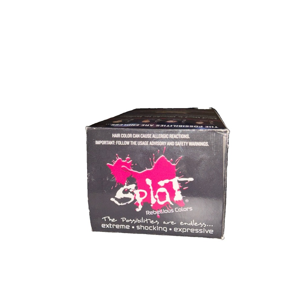 Splat Rebellious Colors Hair Coloring Complete Kit, Midnight Magenta LOT OF 2 - Picture 4 of 4